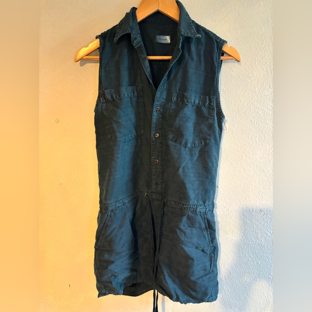 Mother Sleeveless Denim Romper size‎ XS